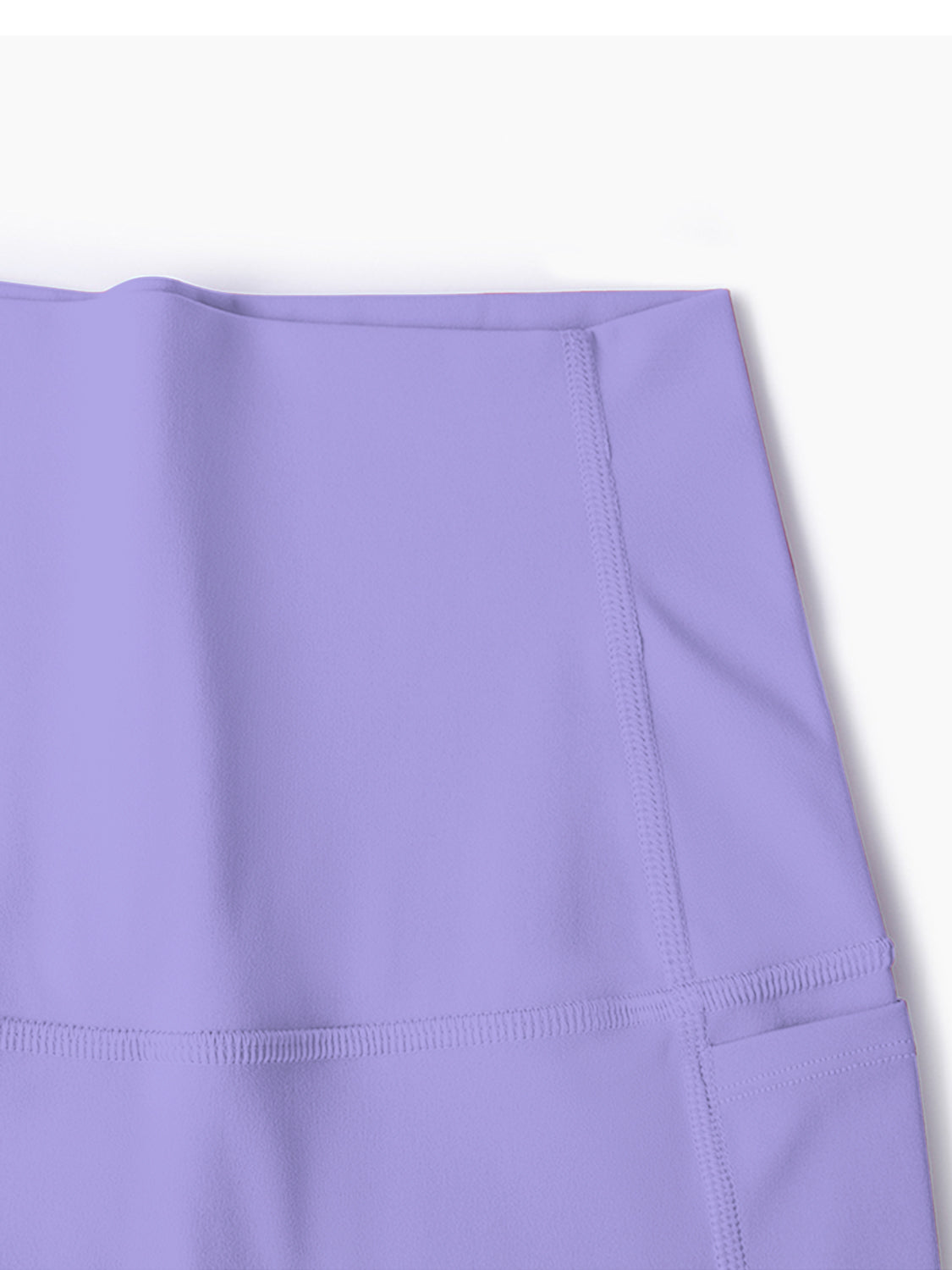 Pocketed High Waist Active Shorts