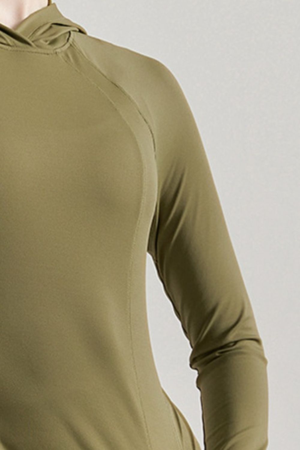 Hooded Long Sleeve Active T-Shirt